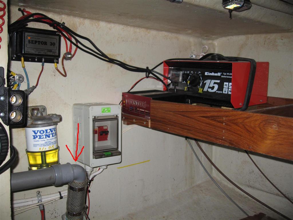 Holdingtank i Maxi 95